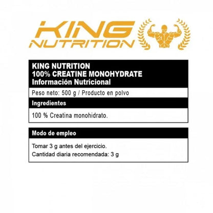 100% Creatine Monohydrate 500g